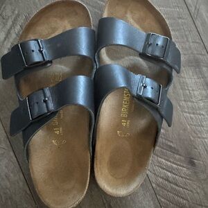 Birkenstock Kids Dark Gray Sandals
